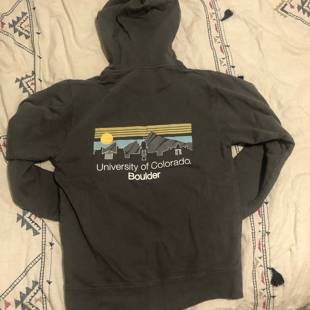 CU boulder hoodie! Like new!
